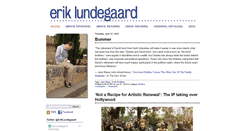 Desktop Screenshot of eriklundegaard.com